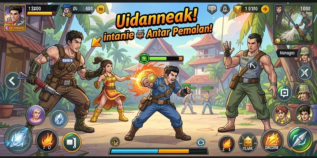 Tampilan antarmuka pengguna yang menarik untuk dinikmati.