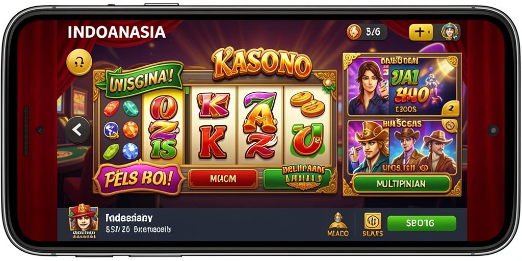 Menggambarkan tampilan antarmuka yang menarik dan user-friendly.