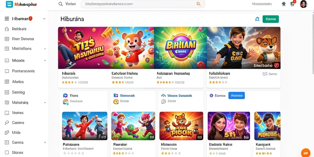 Tampilan antarmuka yang menarik dan mudah digunakan.