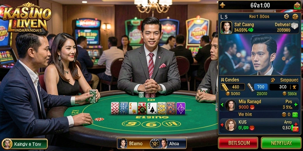 Tampilan awal yang menarik untuk memulai permainan.