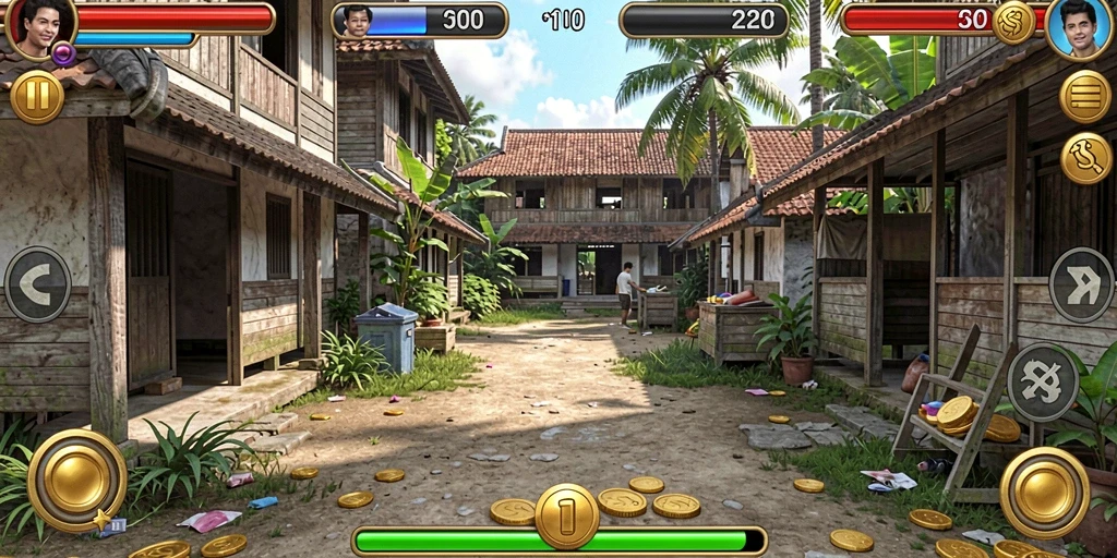 Tampilan awal game yang menawan.