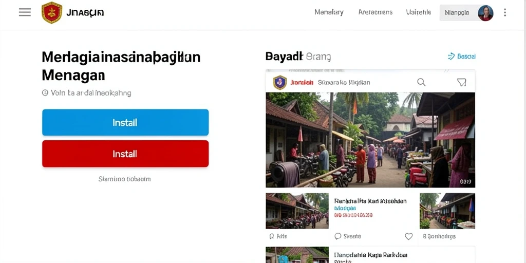 Tampilan antarmuka yang sederhana dan menarik.