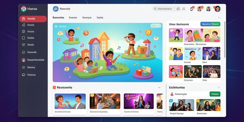 Screenshot menampilkan grafik yang memukau.