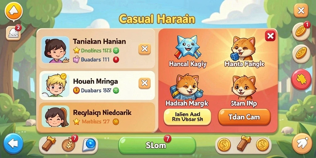 Tampilan antarmuka yang menarik dan mudah digunakan.
