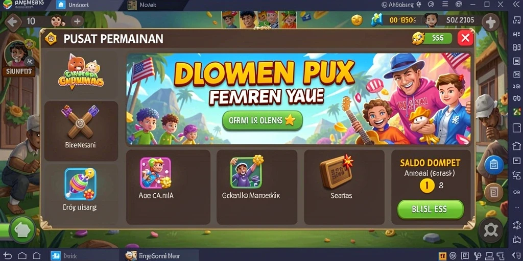 Tampilan antarmuka yang menarik dan user-friendly.