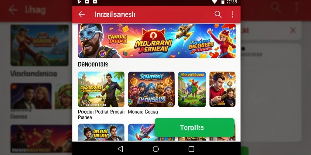 Tampilan permainan yang memukau dan interaktif.