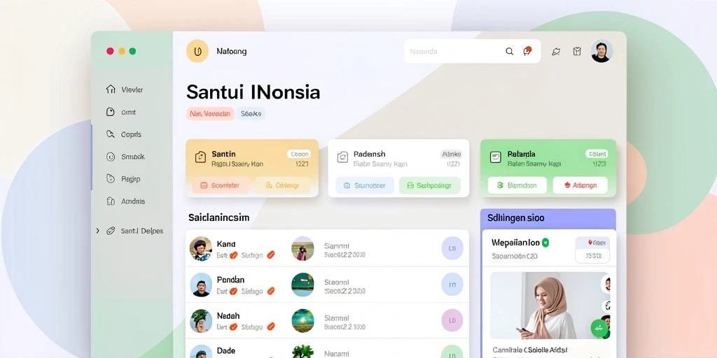 Tampilan utama aplikasi WINIDN yang menarik.