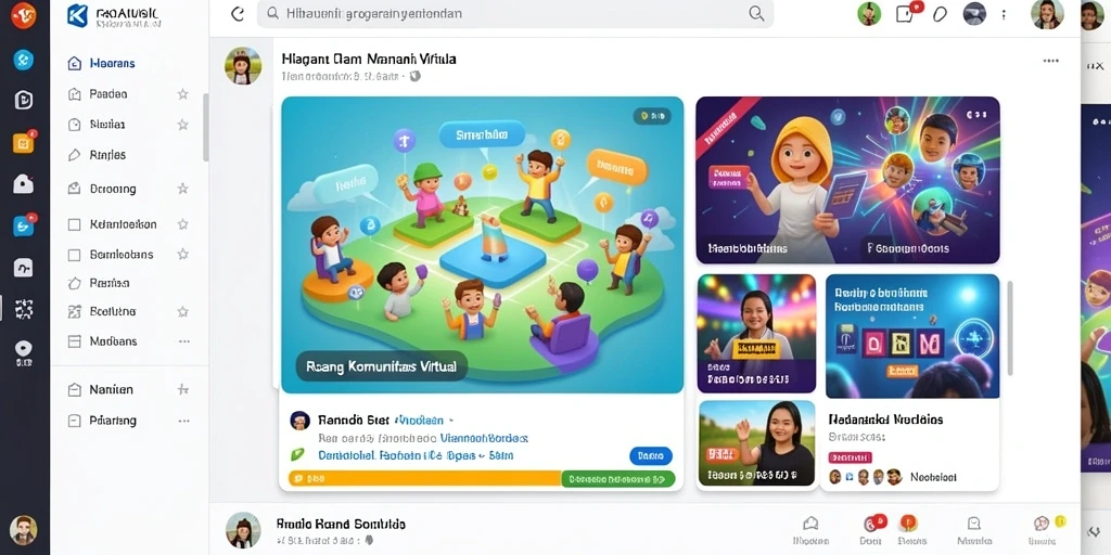 Tampilan antarmuka yang menarik dan mudah digunakan.
